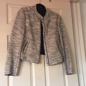 Theory boucle motorcycle jacket